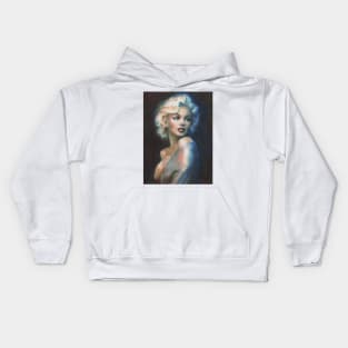 MM  WW blue Kids Hoodie